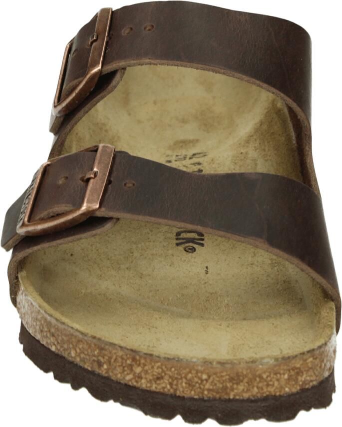 Birkenstock ARIZONA OILED LEATHER HABANA Heren slippers - Foto 2