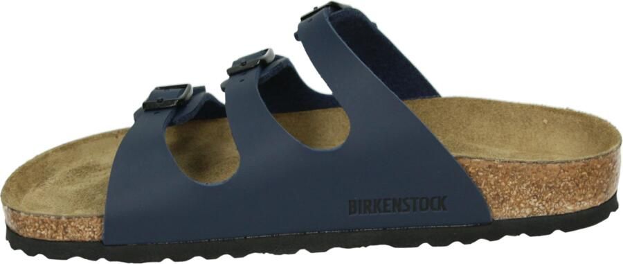 Birkenstock Florida BF WB Narrow Dames Slippers Blue - Foto 2