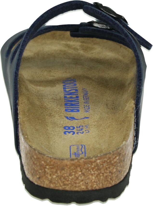 Birkenstock Florida BF WB Narrow Dames Slippers Blue - Foto 4