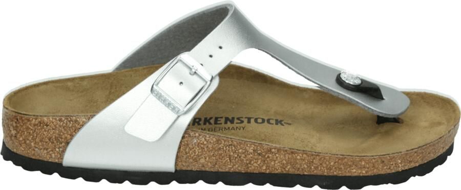 Birkenstock Gizeh Kids Slippers Hologram Silver Regular fit | Zilver | Imitatieleer - Foto 2