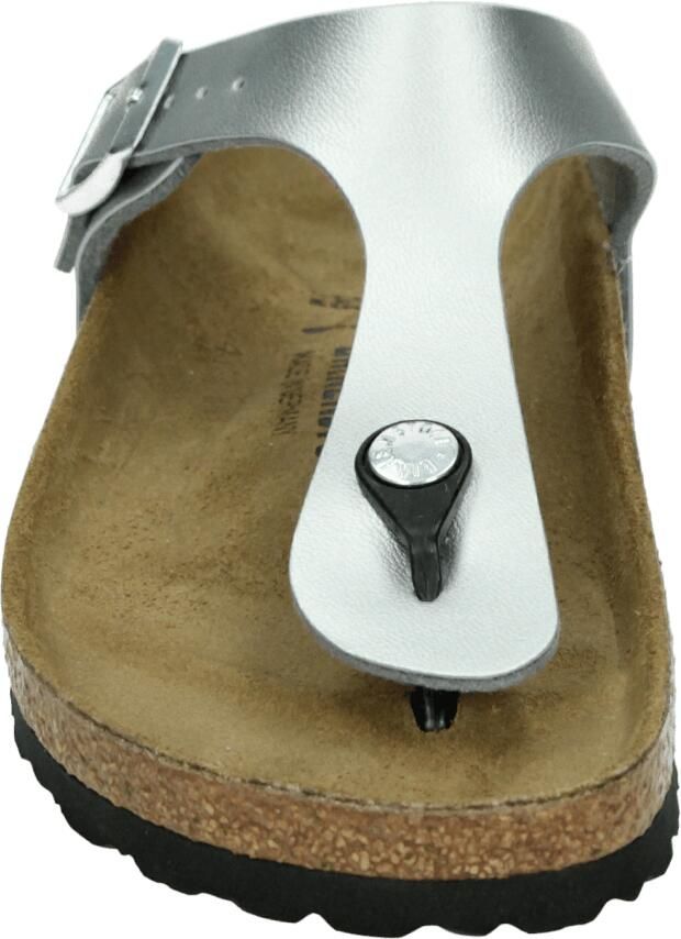 Birkenstock Gizeh Kids Slippers Hologram Silver Regular fit | Zilver | Imitatieleer - Foto 3
