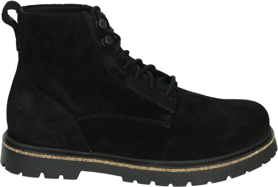 Birkenstock HIGHWOOD LACE MID SUEDE LTHR Heren sneakers Heren veterschoenVrije tijd half-hoog Zwart - Foto 7