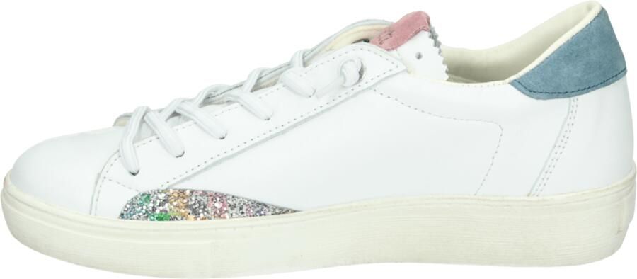 Cetti Lage sneakers Dames sneakers Wit beige - Foto 4