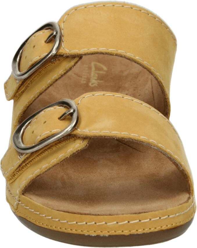 Clarks CECILY STEP Dames slippers Geel - Foto 3