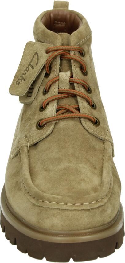 Clarks CLEYHILL HI Vrije tijd half-hoog Heren veterschoen Heren sneakers Taupe - Foto 3