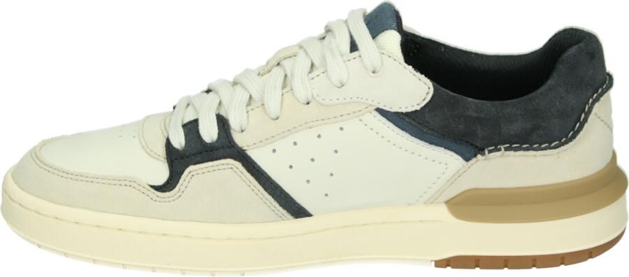 Clarks COURTLITE 2 LO Lage sneakersVrije tijdsschoenen Heren sneakers Wit beige - Foto 4