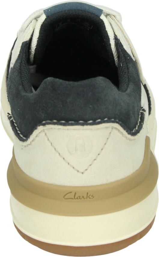 Clarks COURTLITE 2 LO Lage sneakersVrije tijdsschoenen Heren sneakers Wit beige - Foto 3