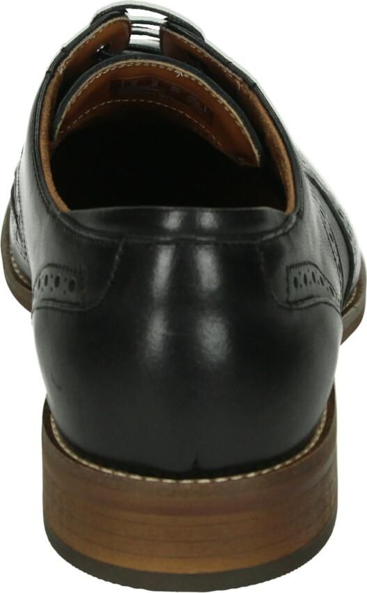 Clarks CRAFTREMI TIP Nette herenschoenen Heren veterschoen Zwart - Foto 4