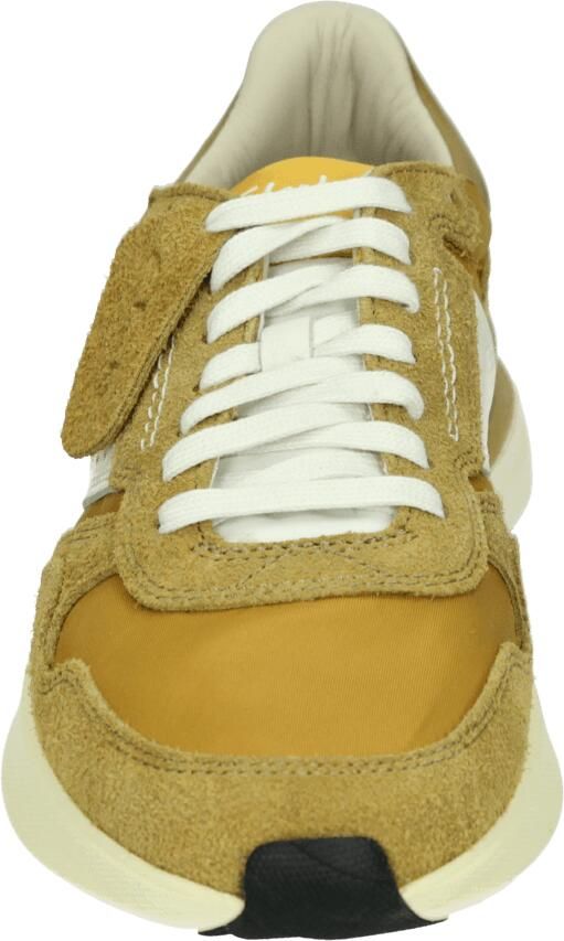 Clarks CRAFTWICK LACE Lage sneakersVrije tijdsschoenen Heren sneakers Geel - Foto 2