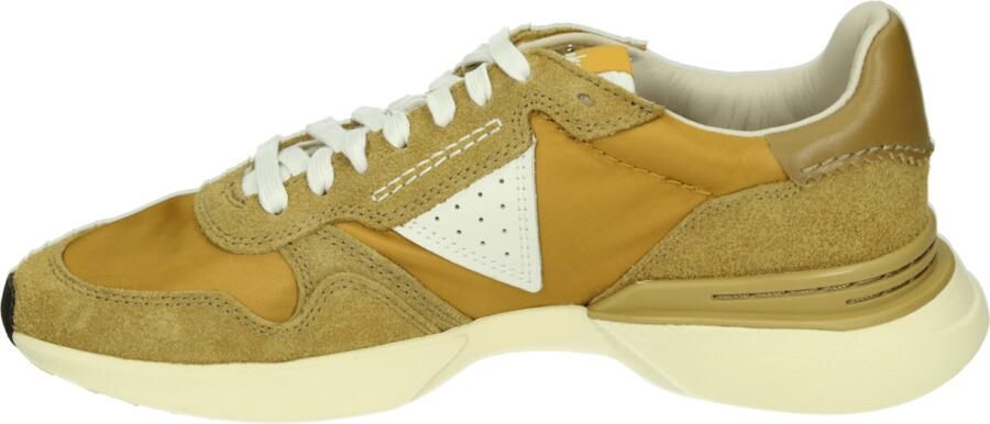 Clarks CRAFTWICK LACE Lage sneakersVrije tijdsschoenen Heren sneakers Geel - Foto 3