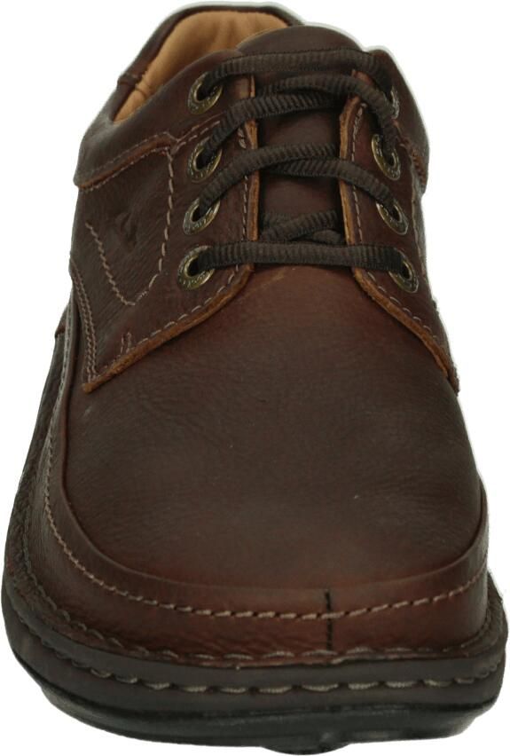 Clarks NATURE THREE Vrije tijdsschoenen Heren veterschoen Heren sneakersCasual Bruin - Foto 3