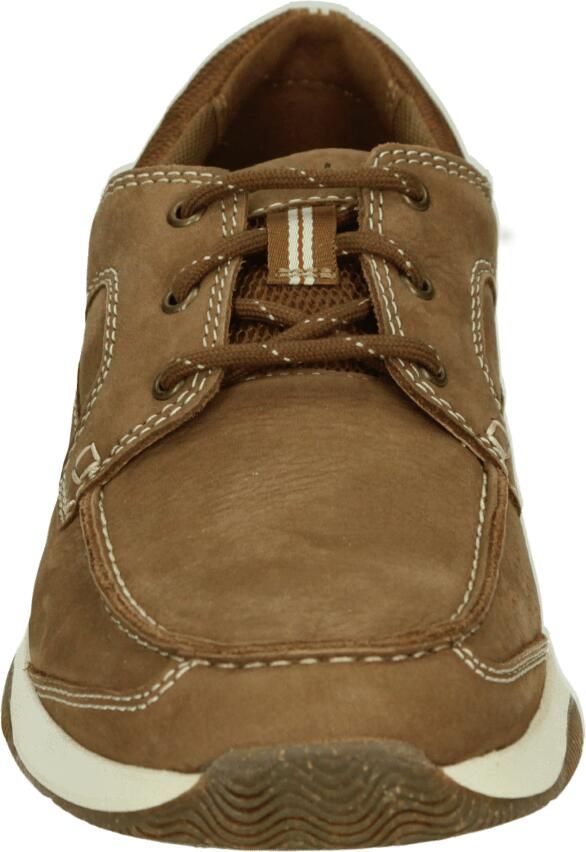 Clarks SAILVIEW~LACE~~~~~~~~~~~~~~~~~ Vrije tijdsschoenen Instappers Cognac - Foto 2