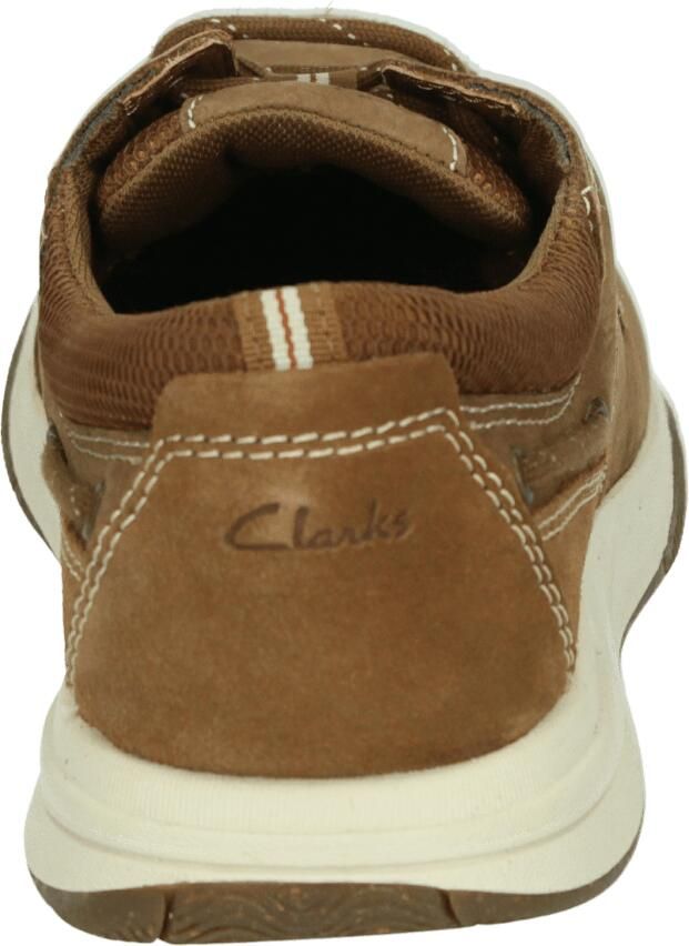 Clarks SAILVIEW~LACE~~~~~~~~~~~~~~~~~ Vrije tijdsschoenen Instappers Cognac - Foto 3