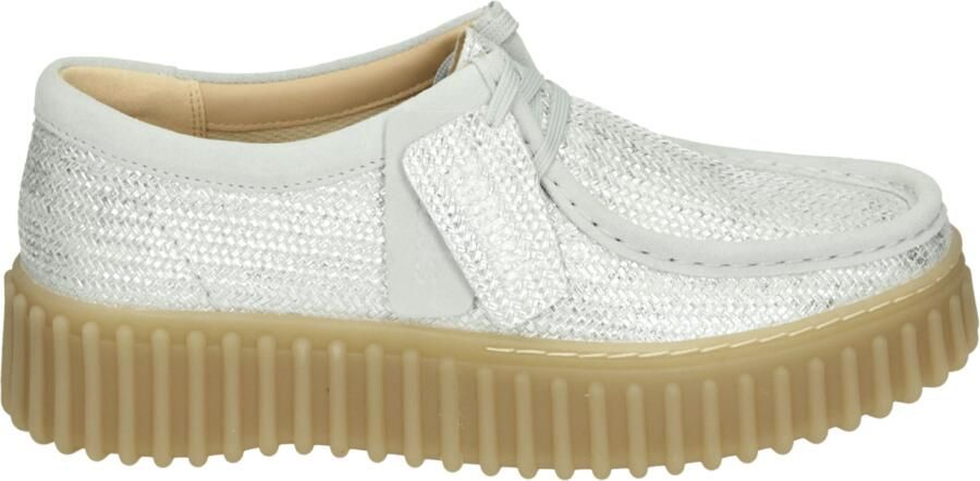 Clarks TORHILL~BEE~~~~~~~~~~~~~~~~~~~ Dames veterschoenen Metallics