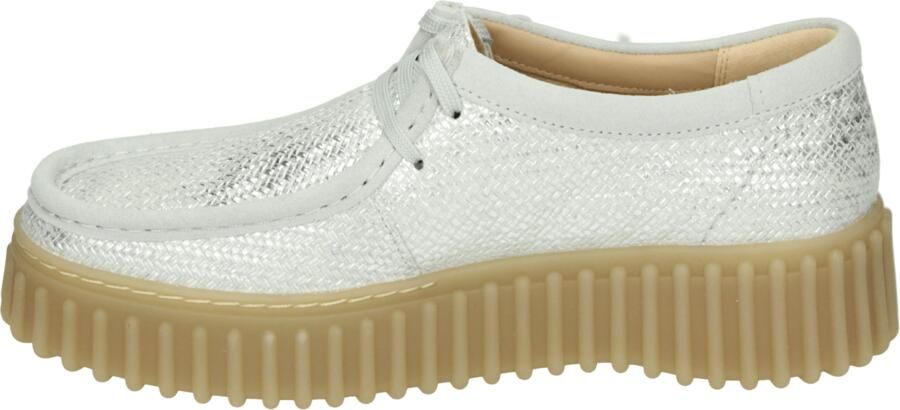 Clarks TORHILL~BEE~~~~~~~~~~~~~~~~~~~ Dames veterschoenen Metallics - Foto 4