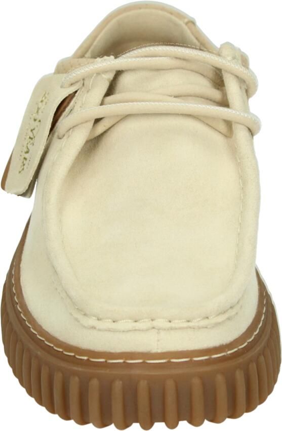 Clarks TORHILL LO Vrije tijdsschoenen Heren veterschoen Heren sneakersCasual Wit beige - Foto 3