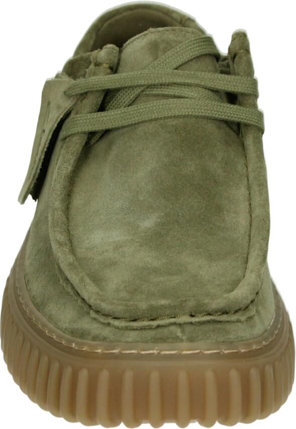 Clarks TORHILL LO Vrije tijdsschoenen Heren veterschoen Heren sneakersCasual Groen - Foto 2