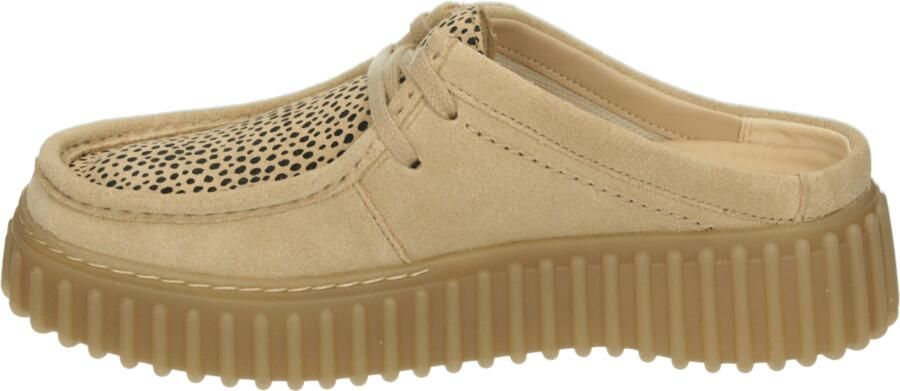 Clarks TORHILL MULE Dames slippers Wit beige - Foto 5