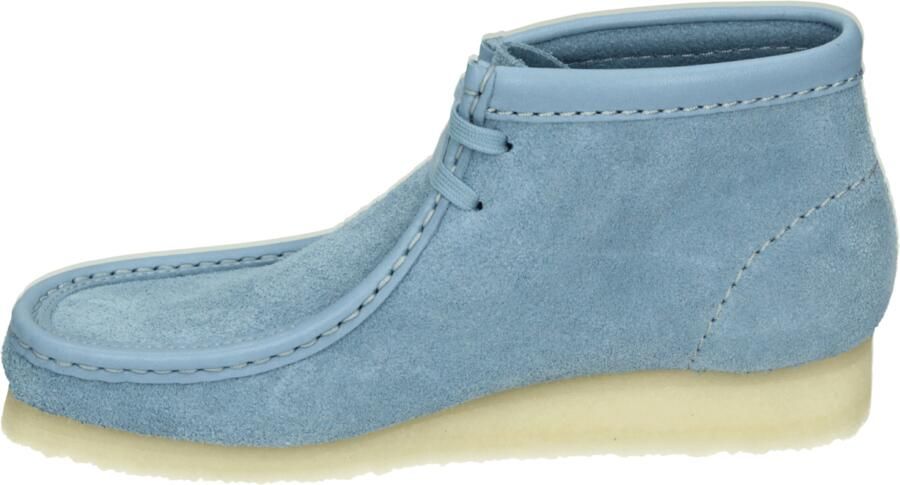 Clarks WALLABEE~BOOT~~~~~~~~~~~~~~~~~ Hoge sneakers Dames veterschoenen Dames sneakersHalf-hoge schoenen Veterboots Blauw - Foto 4