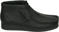Clarks WALLABEE~EVO~BOOT~~~~~~~~~~~~~ Vrije tijd half-hoog Heren veterschoen Heren sneakers Zwart - Zwart
