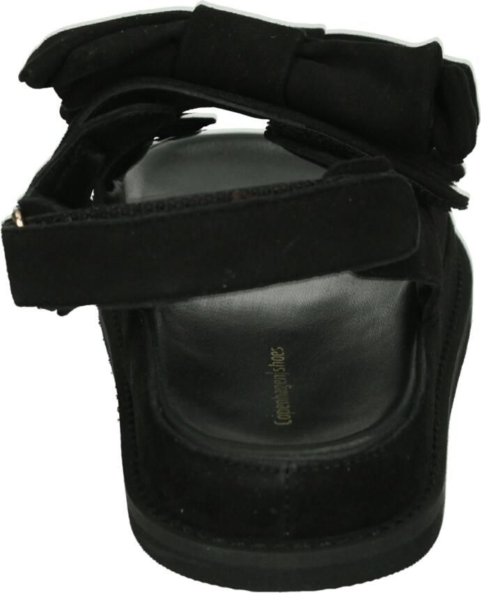 Copenhagen Shoes COME~TO~ME~SUEDE~CS8413~~~~~~~ Platte sandalen Dames Sandalen Zwart - Foto 3