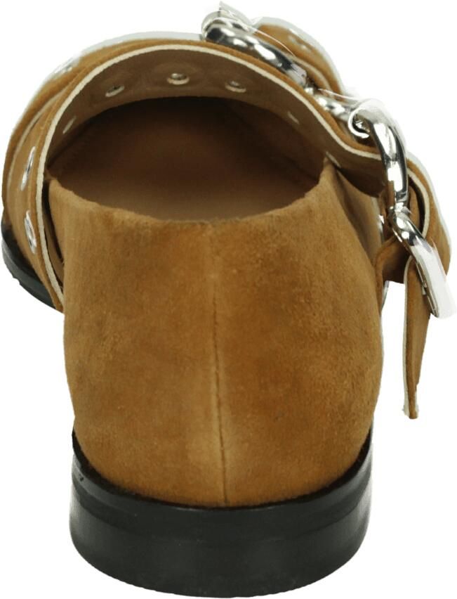 Copenhagen Shoes FUTURE VIBES SUEDE CS8538 Ballerinaschoenen Cognac - Foto 4