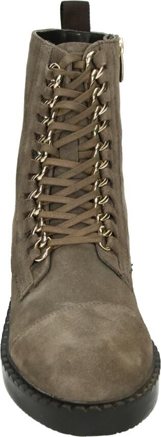 Copenhagen Shoes NEW~ROCK~SUEDE~CS8264~~~~~~~~~ Hoge sneakers Veterlaarzen Dames veterschoenen Dames sneakersHalf-hoge schoenen Taupe - Foto 2