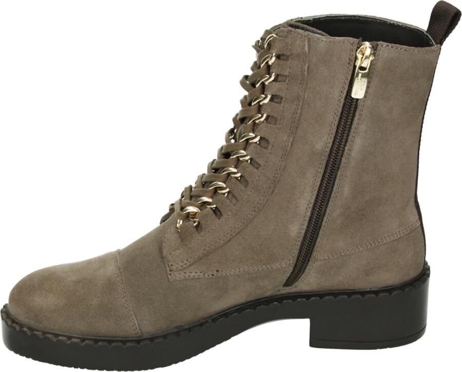 Copenhagen Shoes NEW~ROCK~SUEDE~CS8264~~~~~~~~~ Hoge sneakers Veterlaarzen Dames veterschoenen Dames sneakersHalf-hoge schoenen Taupe - Foto 4