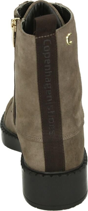 Copenhagen Shoes NEW~ROCK~SUEDE~CS8264~~~~~~~~~ Hoge sneakers Veterlaarzen Dames veterschoenen Dames sneakersHalf-hoge schoenen Taupe - Foto 3