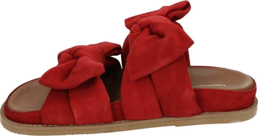 Copenhagen Shoes SUMMER DREAM SUEDE CS8399 Dames slippers Rood - Foto 4