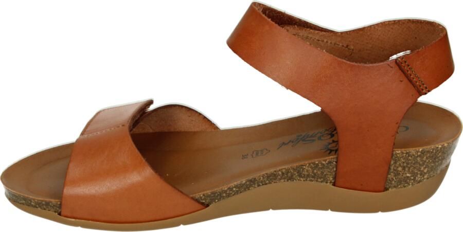 COSMOS 6134803 Sandalen met hak Dames Sandalen Cognac - Foto 4