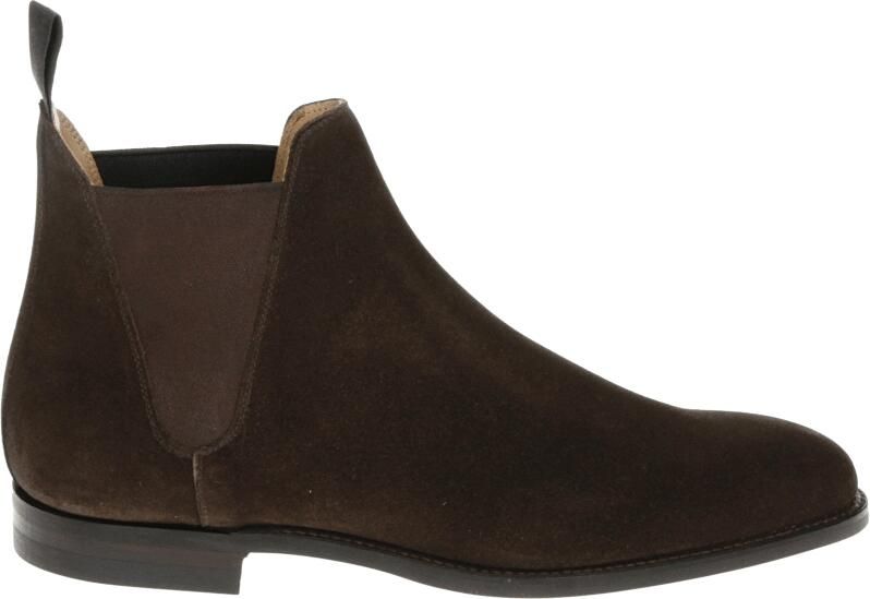 Crockett & Jones Bruine Suède Casual Chelsea Schoenen