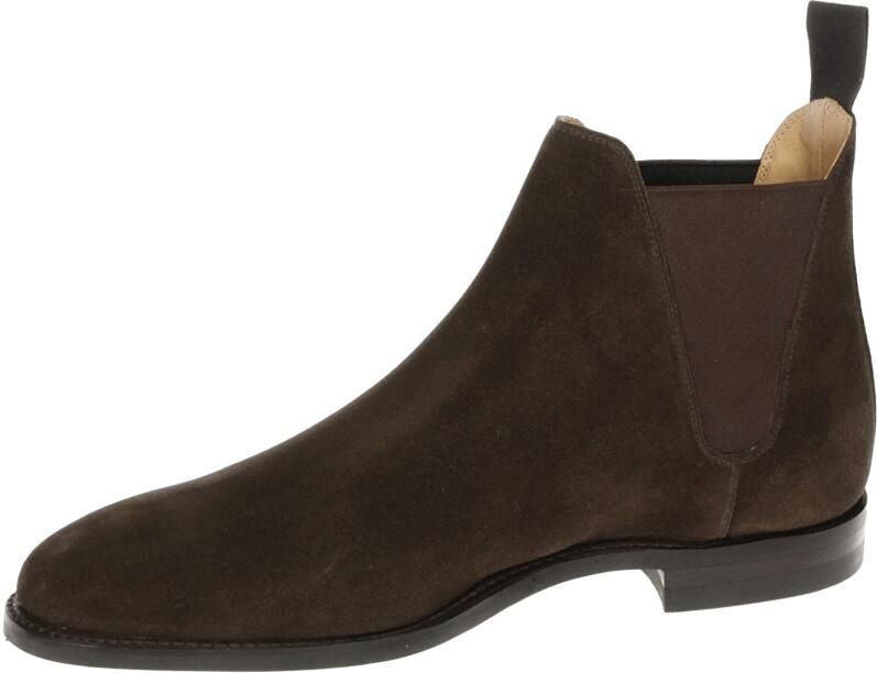 Crockett & Jones Bruine Suède Casual Chelsea Schoenen - Foto 2