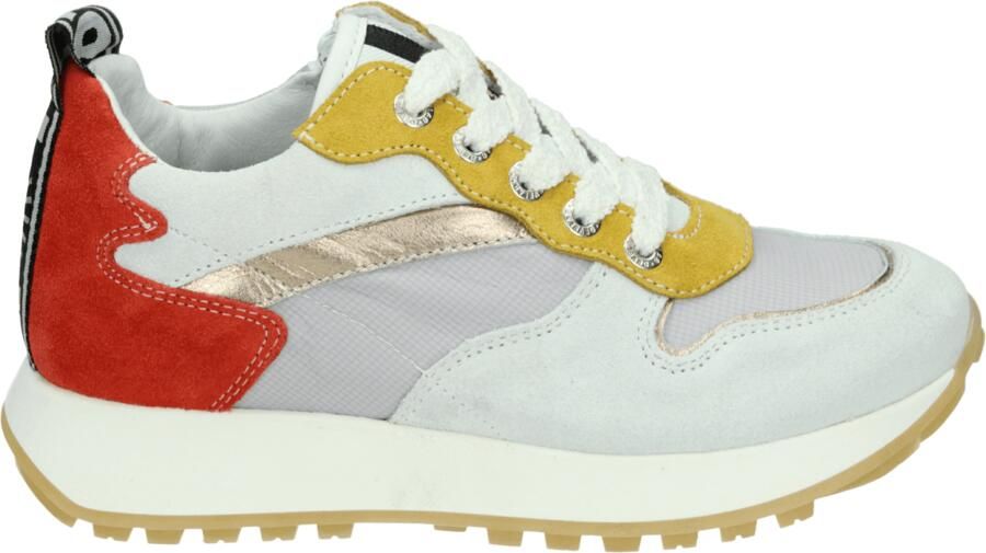 Develab Veterschoenen 41334-399 Sneaker Geel