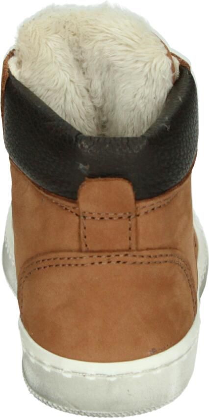 Develab 41855 nubuck veterboots cognac Bruin Jongens Leer Effen 24 - Foto 5