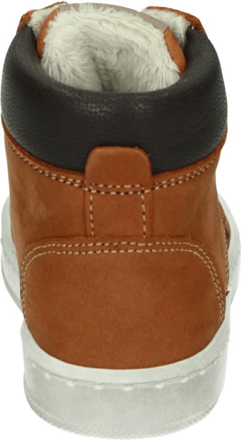 Develab 41855 nubuck veterboots cognac Bruin Jongens Leer Effen 24 - Foto 3