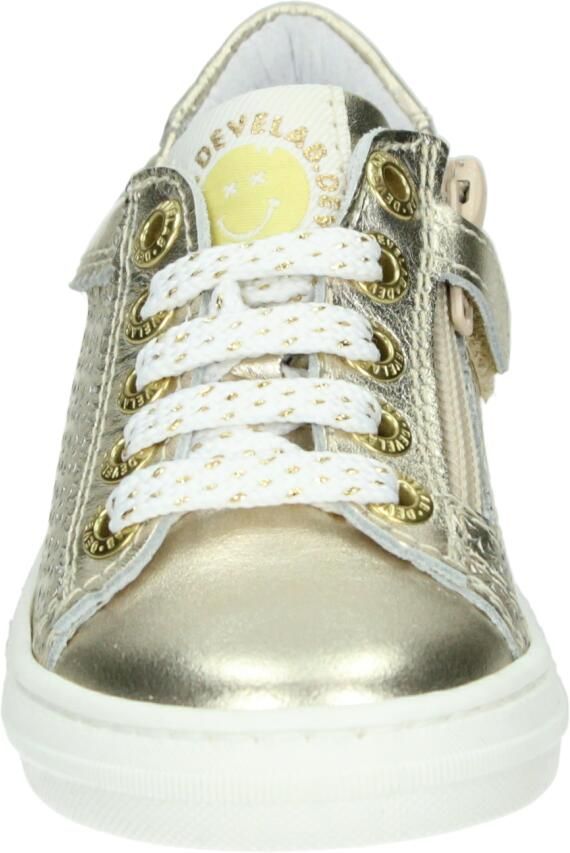 Develab 42868 Lage sneakers Leren Sneaker Goud - Foto 2