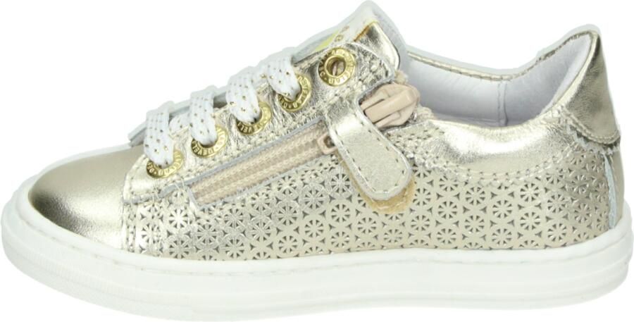Develab 42868 Lage sneakers Leren Sneaker Goud - Foto 4