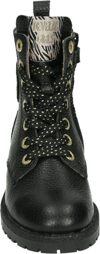 Develab 42950 922 Black Meisjes Veterlaarzen Zwart - Foto 2