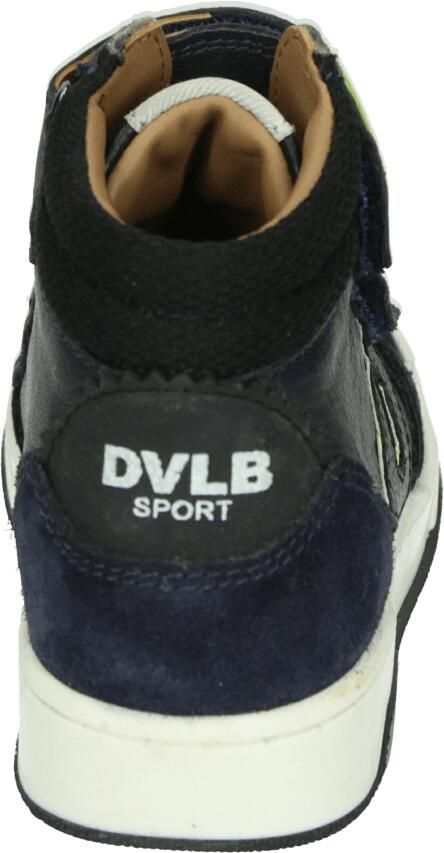 Develab 44307 Lage sneakers Leren Sneaker Jongens Kids Donkerblauw - Foto 8