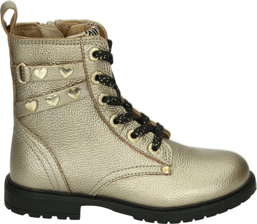 Develab 44412 Laarzen Leer Meisjes Goudkleurig