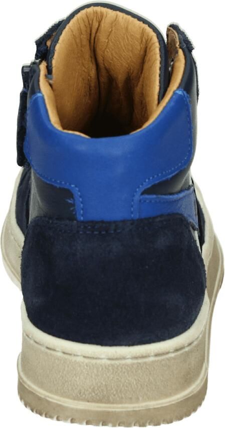 Develab Mid Cut Sneakers blauw Leer - Foto 3