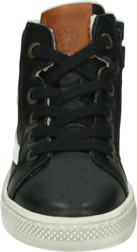 Develab 45667~~~~~~~~~~~~~~~~~~~~~~~~~ sHalf-hoogKindersneakers Zwart - Foto 4