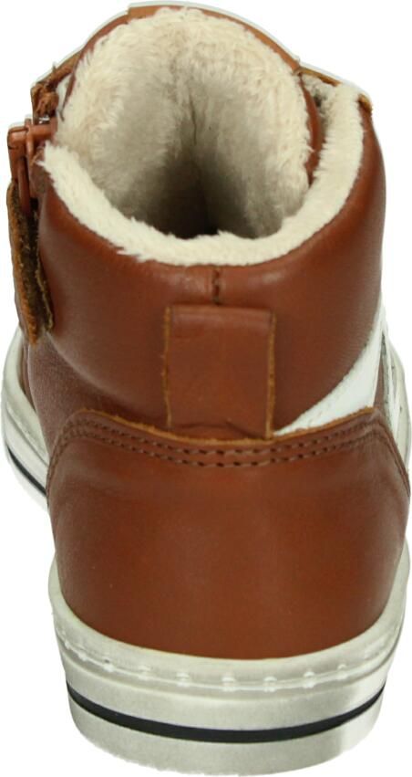 Develab 45667~~~~~~~~~~~~~~~~~~~~~~~~~ sHalf-hoogKindersneakers Cognac - Foto 3