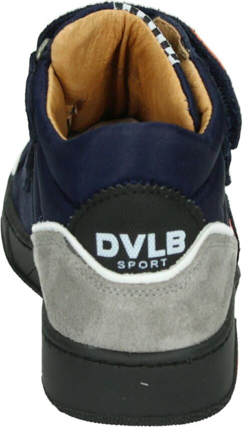 Develab 44307 Lage sneakers Leren Sneaker Jongens Kids Donkerblauw - Foto 3
