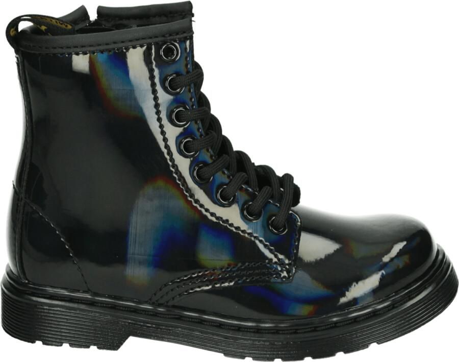 Dr. Martens 1460 T leren veterboots zwart rainbow Meisjes Leer Effen 25