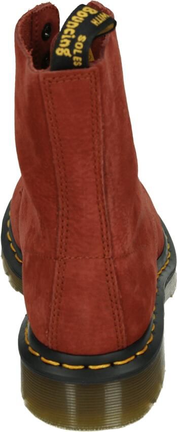 Dr. Martens Laarzen 1460 Pascal 8 Eye Boot Russet Red Milled Nubuck RB - Foto 4