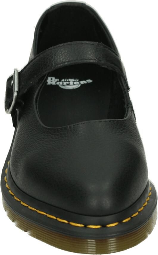 Dr. Martens Elphie Mary Jane leren ballerina's Black Virginia - Foto 4