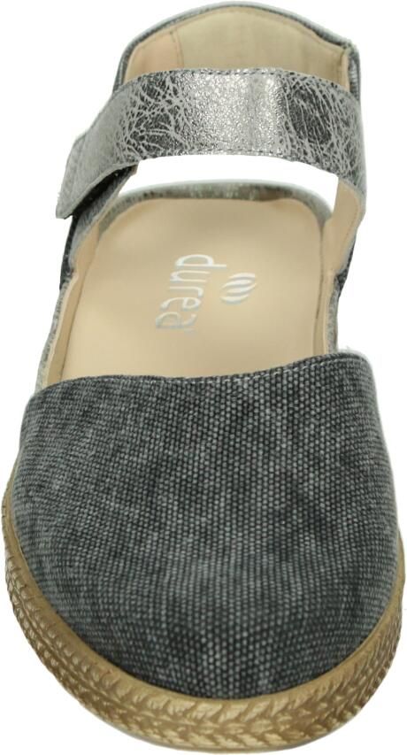 Durea 5924 H Sandalen met hak Dames Sandalen Grijs - Foto 3