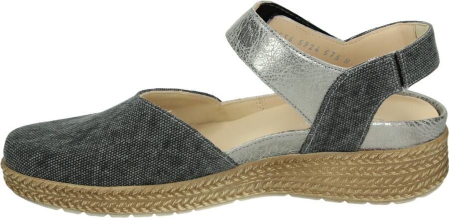 Durea 5924 H Sandalen met hak Dames Sandalen Grijs - Foto 5